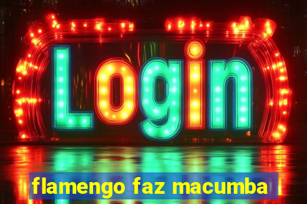 flamengo faz macumba